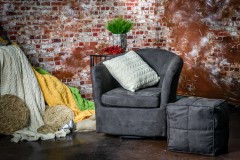 Плед вязанный люкс «Косички» (салатовый, 1,5-спальный, 100% акрил, размер 152х127+20 см) - Фото 4