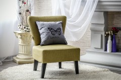 Подушка «Бабочки» (45х45 см, 20% хлопок, 80% полиэстер) - Фото 1