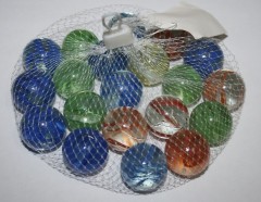 Камень для декора «Шарики с разводами», 15 шт, в ассортименте - Фото 2