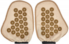 Варежки массажные акупунктурные с магнитами - Фото 1