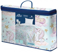 Покрывало стёганое «Сказочные единороги» - Фото 2