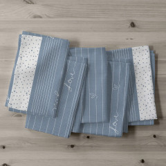 Комплект вафельных полотенец - Фото 2