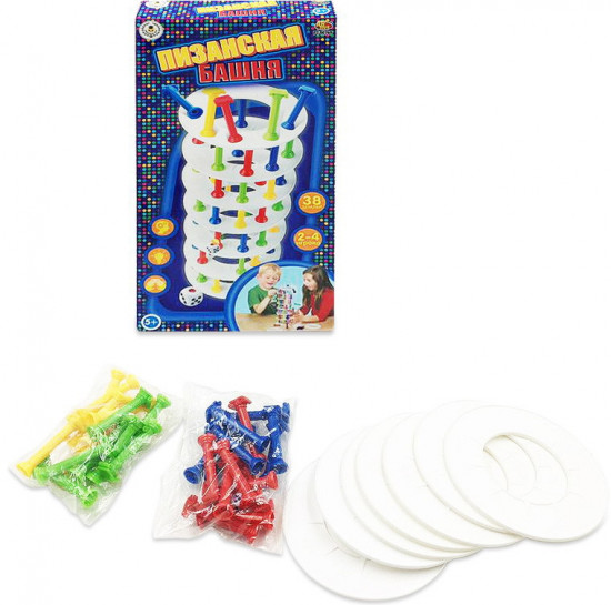 Игра настольная «Пизанская башня»
