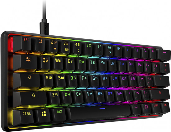 Клавиатура HyperX Alloy Origins 60 HKBO1S-RB-RU/G