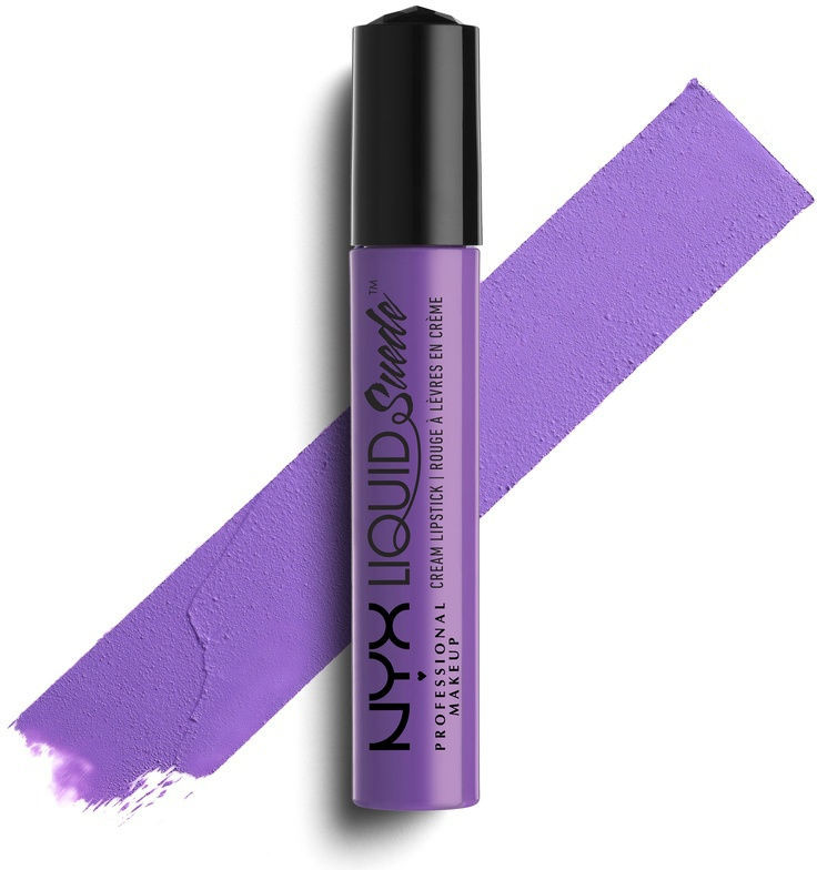 Mecha nyx. Nyx liquid suede. nyx suede. nyx lilac. nyx professional makeup diamonds &amp; ice please! suede matte.