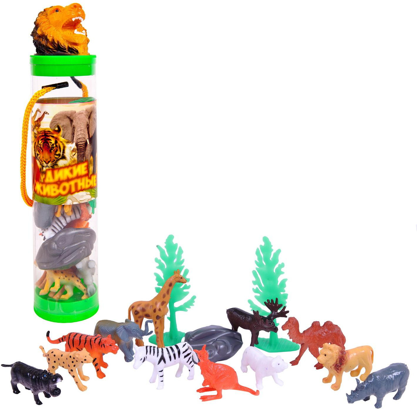 Набор фигурок «Дикие животные» | Юный натуралист | ABtoys | Фото 1