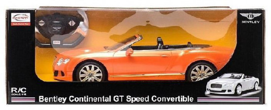 Машина радиоуправляемая Bentley Continetal GT