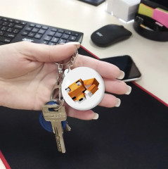 Брелок «Спящий Лисенок» - Фото 3