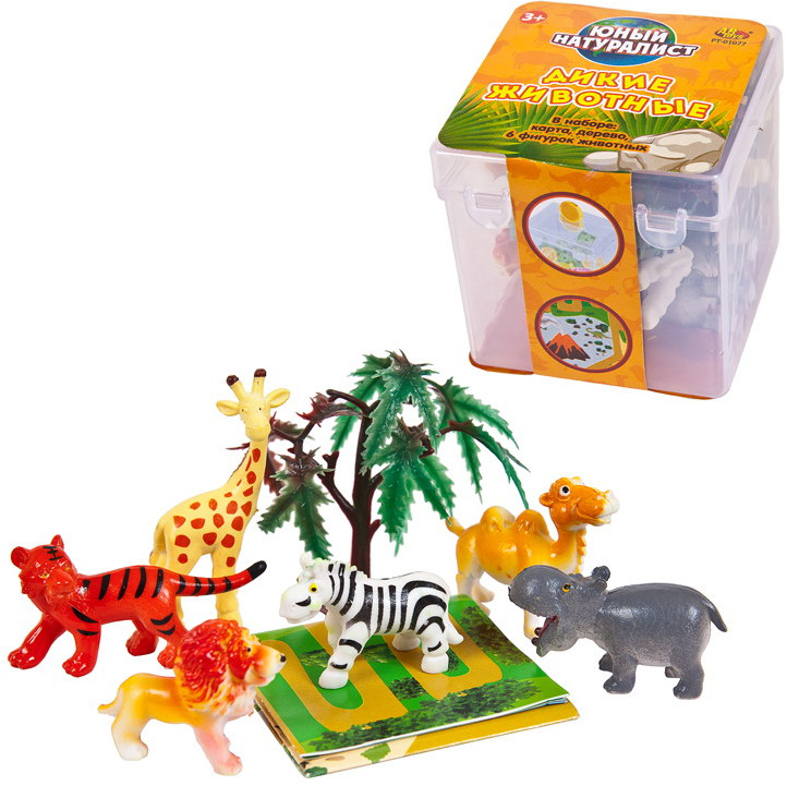 Набор фигурок «Дикие животные» | Юный натуралист | ABtoys | Фото 1