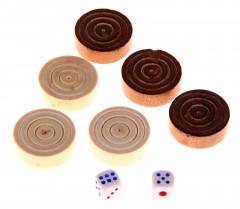 Нарды-шашки большие «Рыбалка» (60х30 см) - Фото 1