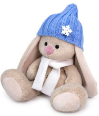 Игрушка мягкая «Зайка Ми в голубой шапочке» - Фото 1