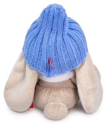 Игрушка мягкая «Зайка Ми в голубой шапочке»