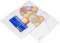 Набор для вышивания «Мишутка модница» - Фото 2