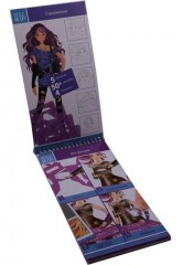 Блокнот с трафаретами «Рок-звезда» - Фото 3