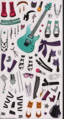 Блокнот с трафаретами «Рок-звезда» - Фото 1