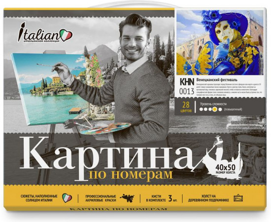 Картина по номерам «Венецианский Фестиваль»