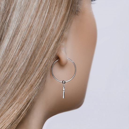 Серьги из серебра