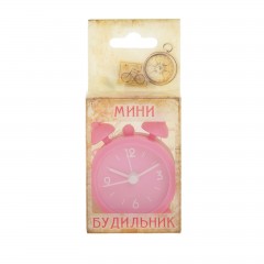 Мини-будильник «Пробуждение», розовый - Фото 1