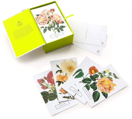 100 Postcards «Roses»