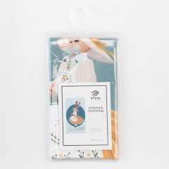 Полотенце кухонное «Беги на встречу радостному дню» - Фото 4