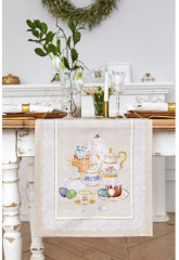 Дорожка на стол «Пасхальные куличи» - Фото 5