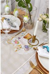 Дорожка на стол «Пасхальные куличи» - Фото 6