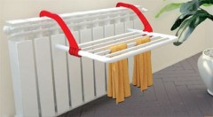 Сушилка навесная на батарею, светло-голубой - Фото 2