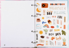 Сменный блок для ежедневника на кольцах - Фото 5