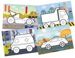 Раскраска пластилином «Биб-биб» - Фото 1