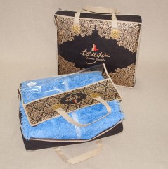 Покрывало лама персиковая «Tango» (арт. DCT072D-5-160, 1,5-спальное, искусственный мех, размер 160х220) - Фото 1