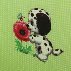 Бортик защитный «Настенька», цвет зелёный, с аппликацией - Фото 1