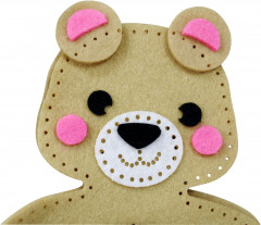 Игрушка из фетра «Медвежонок» - Фото 3