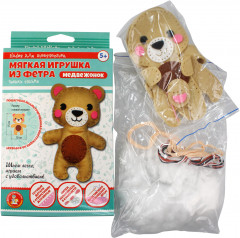 Игрушка из фетра «Медвежонок» - Фото 4