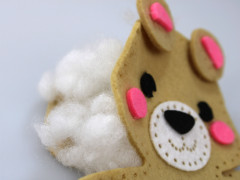 Игрушка из фетра «Медвежонок» - Фото 6