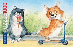 Пазл «Из жизни корги» - Фото 1