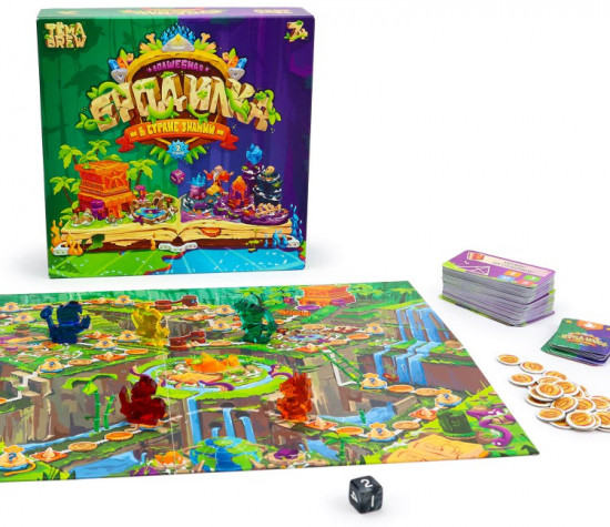 Игра настольная «Бродилка в стране знаний»