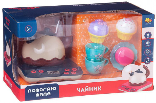 Набор игровой «Чайник с мини-плиткой»