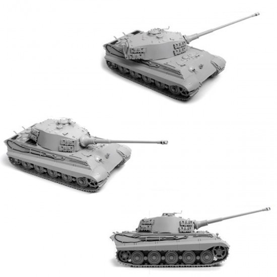 Королевский Тигр с башней Хеншеля