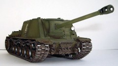 Сборная модель «Советский истребитель танков ИСУ-122» - Фото 1