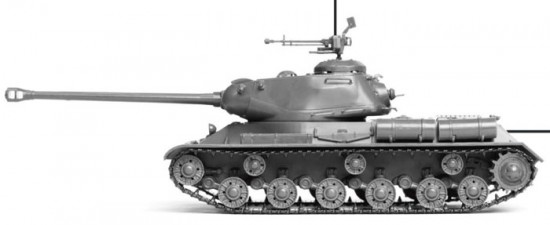 Советский тяжелый танк ИС-2