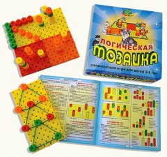 Учебный мозаичный набор «Логическая мозаика» - Фото 1