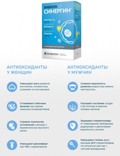 Комплекс антиоксидантный «Синергин»