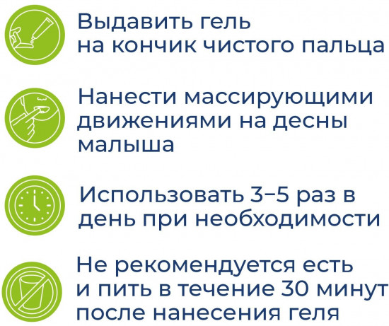 Гель для десен детский