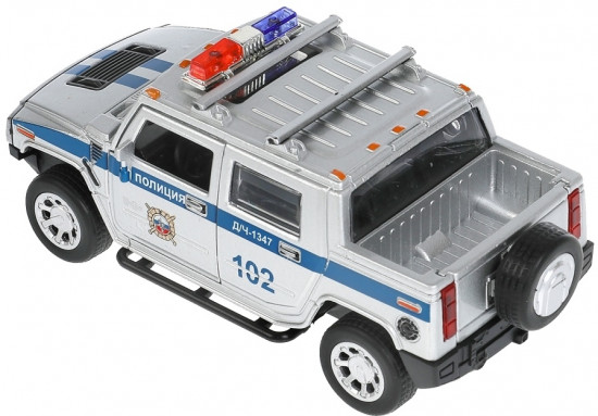 Машина металлическая «Hummer H2 Pickup. Полиция»
