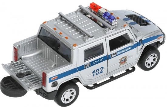 Машина металлическая «Hummer H2 Pickup. Полиция»