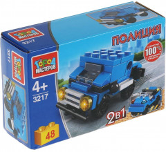 Конструктор «Полицейский джип 2в1» - Фото 1