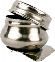 Масленка одинарная с крышкой - Фото 1