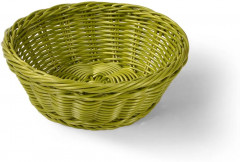 Плетеная корзинка круглая (21 х 8 см) - Фото 3