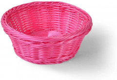 Плетеная корзинка круглая (21 х 8 см) - Фото 7