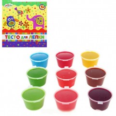 Тесто для лепки, 9 цветов - Фото 1